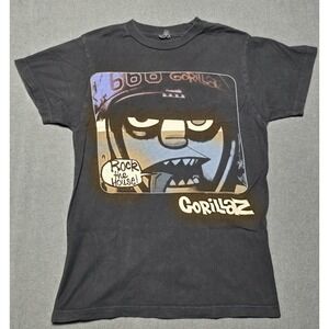 Gorillaz‎ Band T Shirt Size XS Rock the House Rare Black
